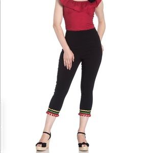 Hell Bunny Marianne Capris XL